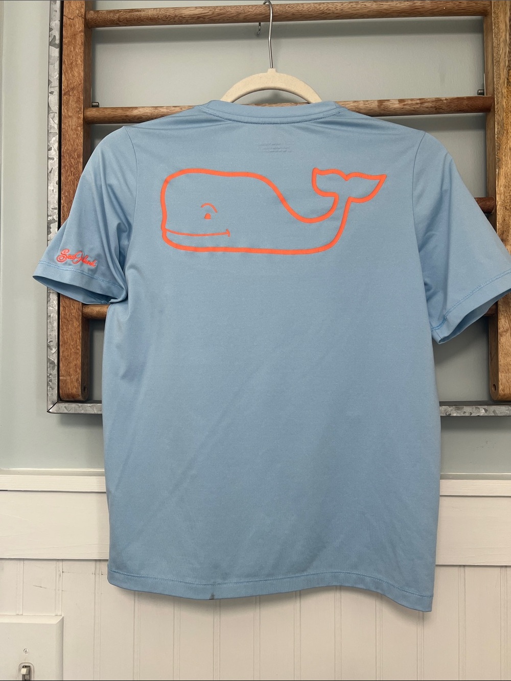 Boys, Vinyard Vines, Sea Island, performance T-shirt, size small